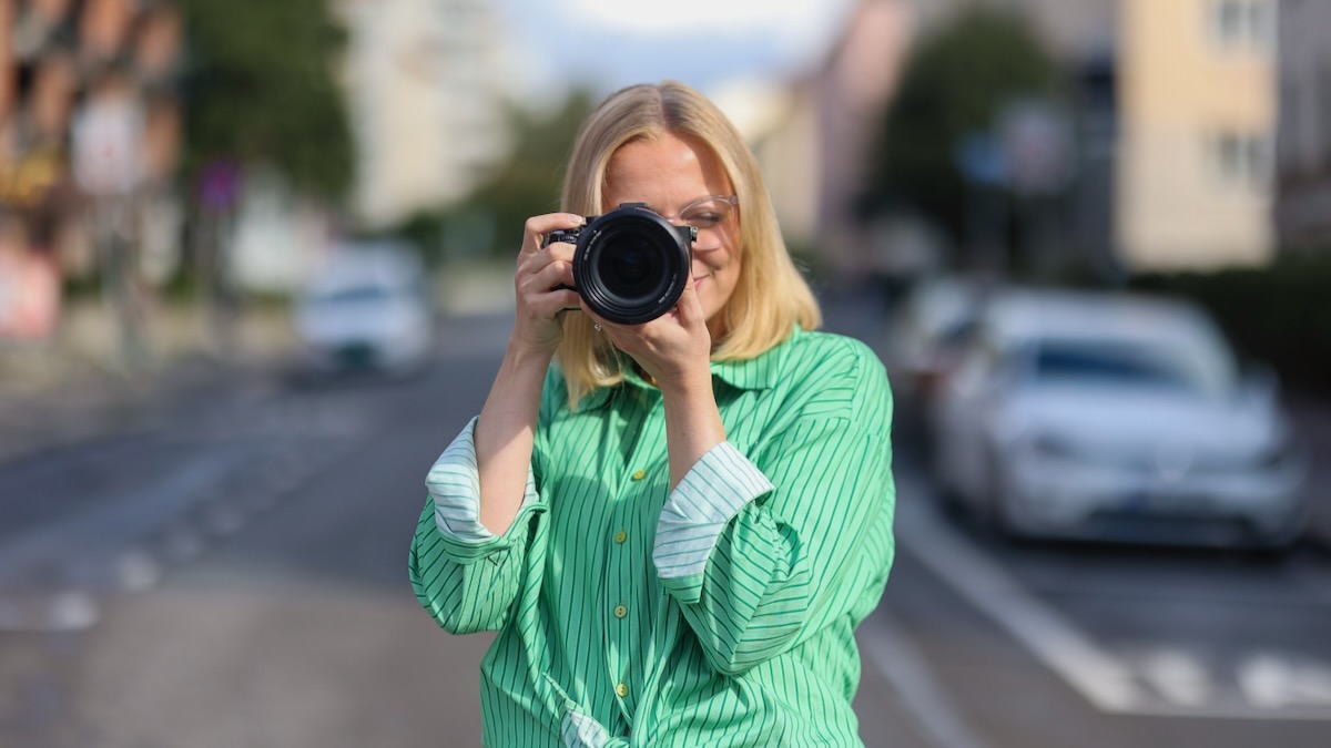 Fotograf Sofie Arnesen Hodne vil ære Gud med kameraet