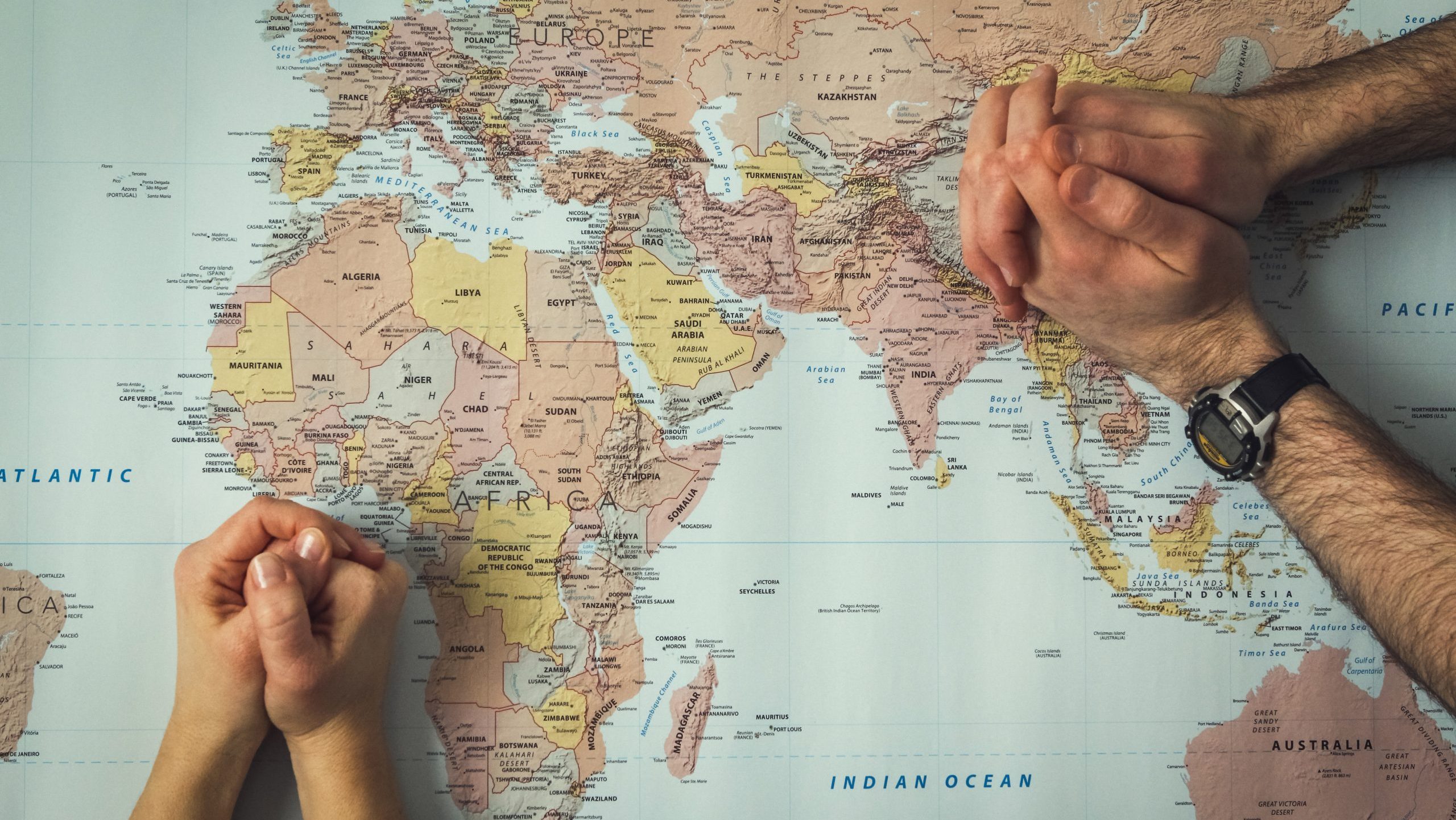 Fredsbønn for konflikten i Midtøsten